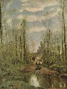 Jean-Baptiste Camille Corot Kirche von Marissel oil painting